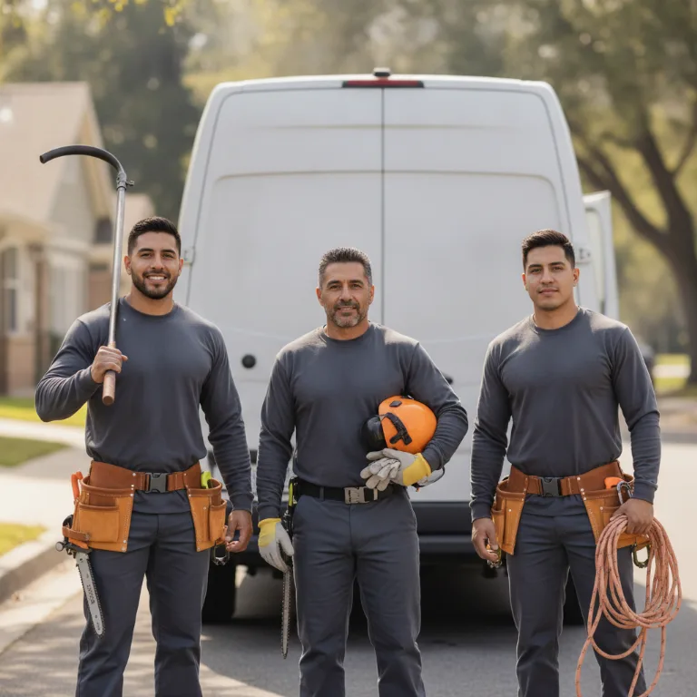 Abate de Árvores equipe em Nova Odessa